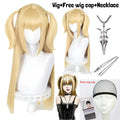 Misa Amane Cosplay Wig – Death Note Blonde Twin Tails with Wig Cap Set