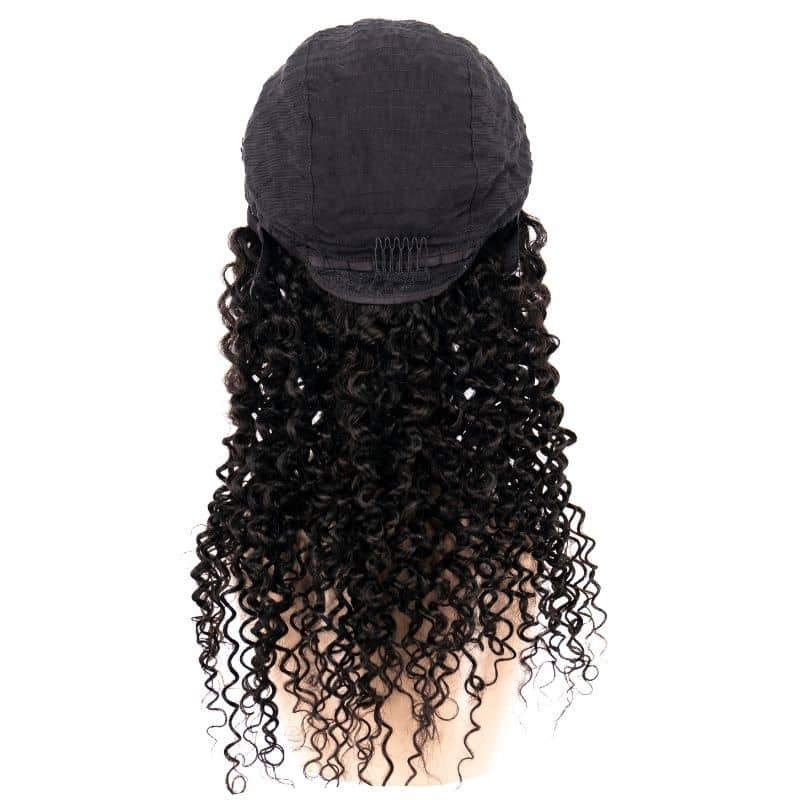 Kinky Curly U Part 100% Human Hair Wig