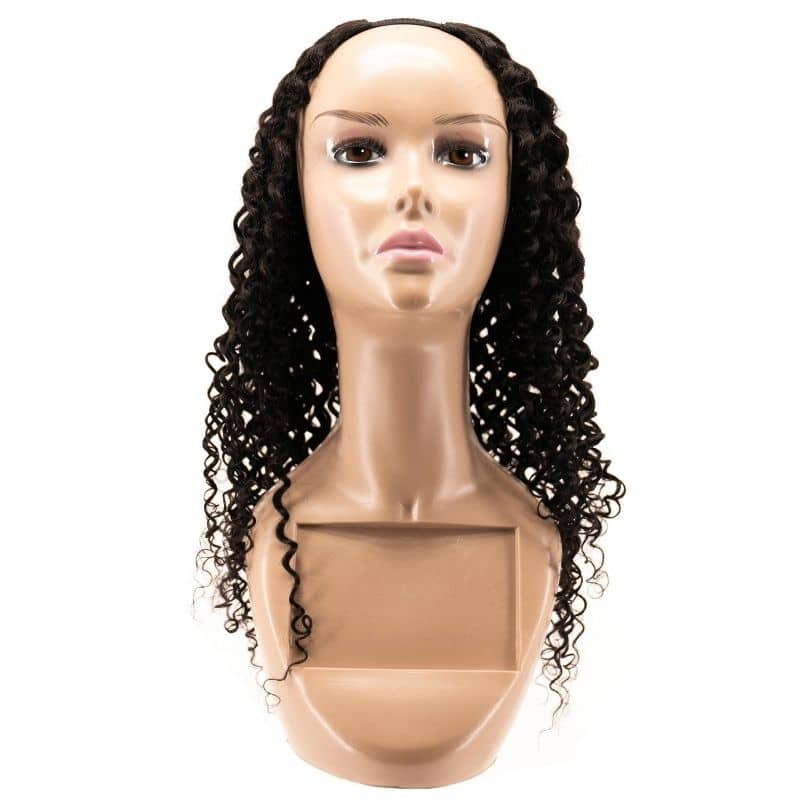 Kinky Curly U Part 100% Human Hair Wig