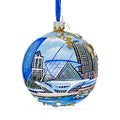 Milwaukee, Wisconsin Glass Christmas Ornament