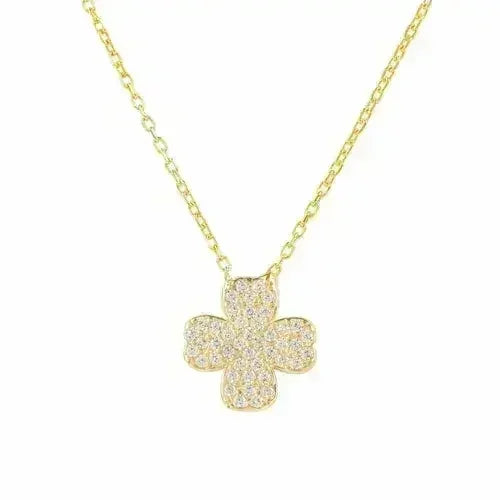 Lucky Four Leaf Clover Necklace
