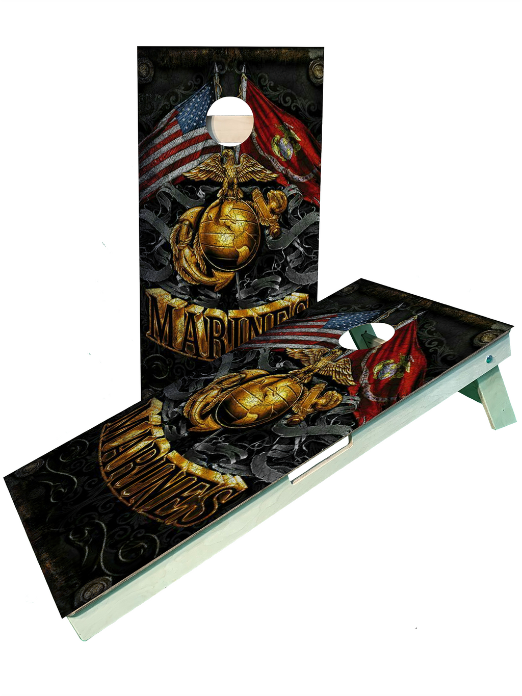 Marine 4 Cornhole Set