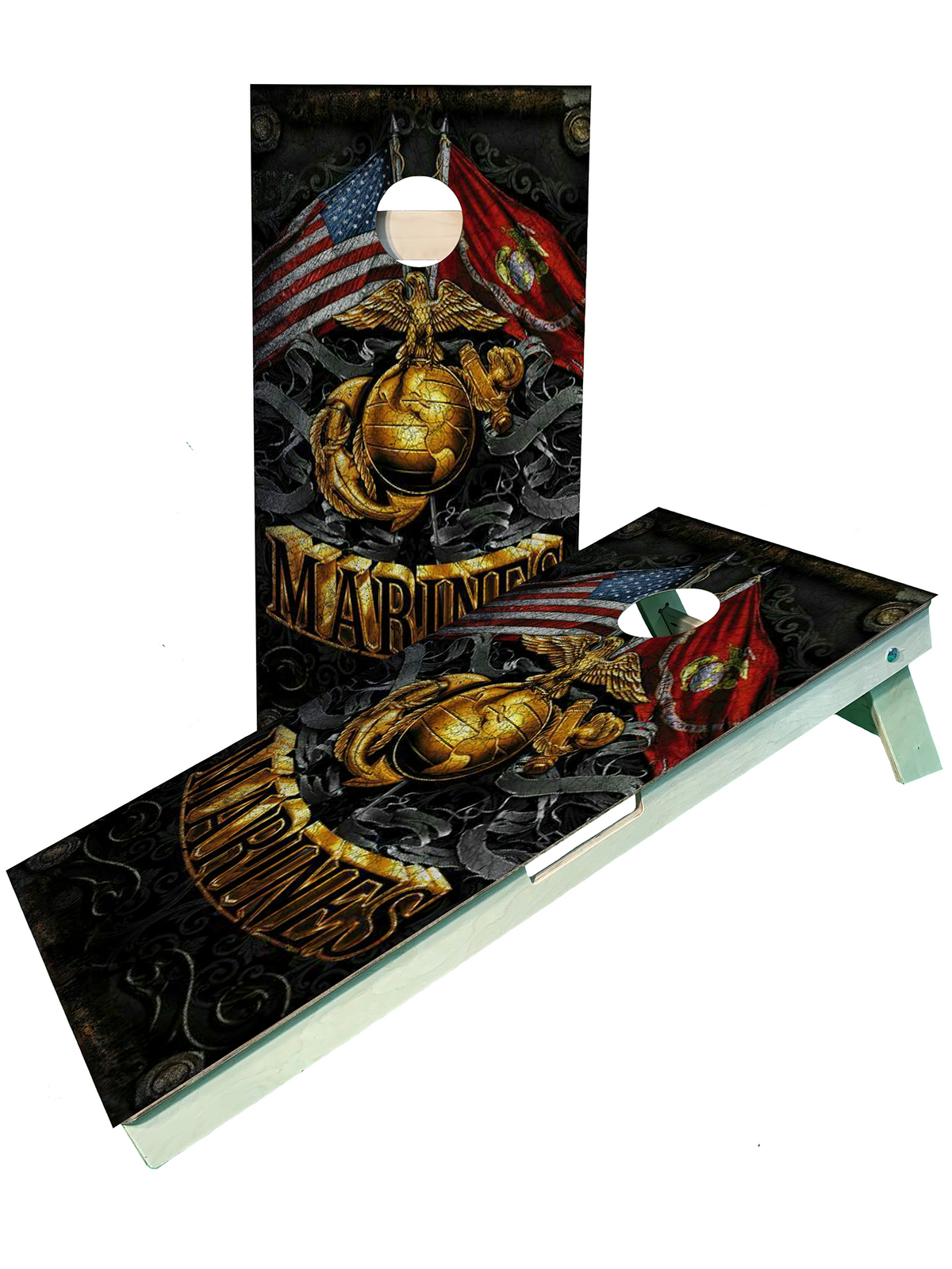 Marine 4 Cornhole Set