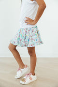 Unicorn Queen Ruffle Twirl Skort