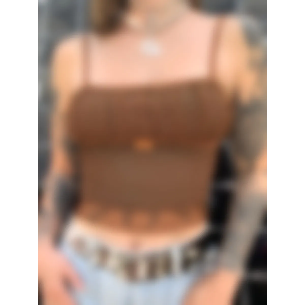 Pastel Goth Crop Tops