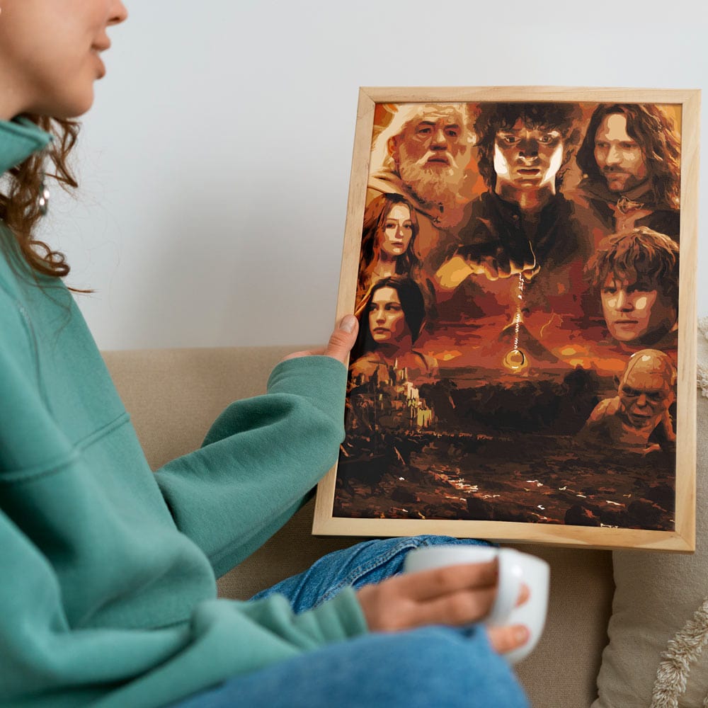 The Lord of the Rings - Paint By Numbers Kit
