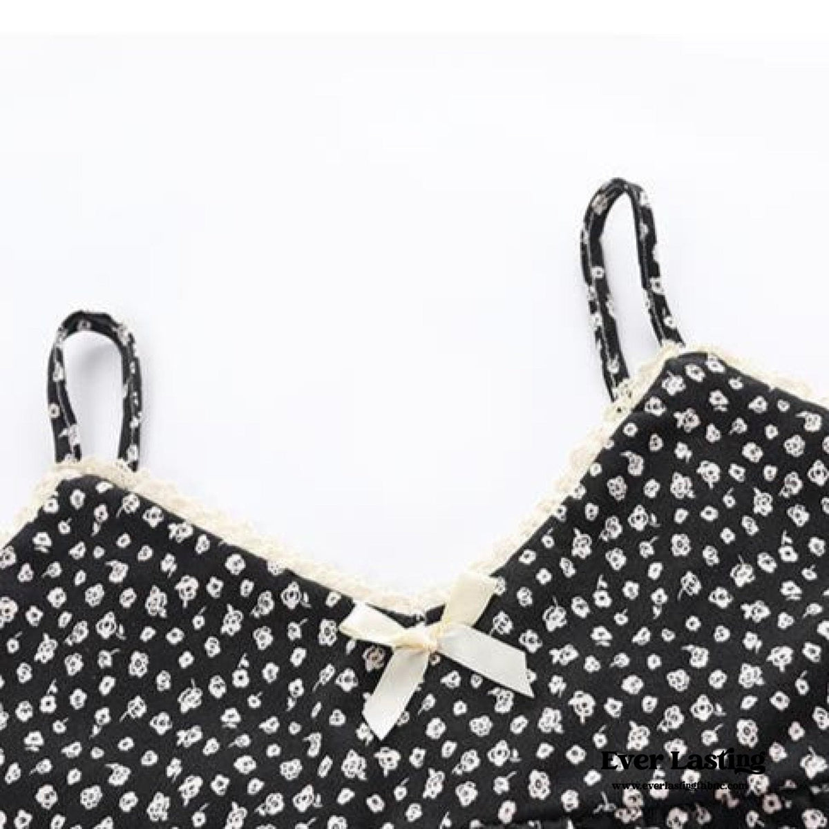 Sophie Pastoral Floral Pajama Set / Red