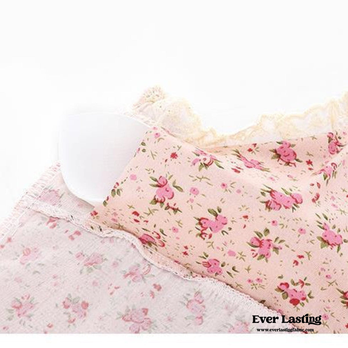 Sophie Pastoral Floral Pajama Set / Red