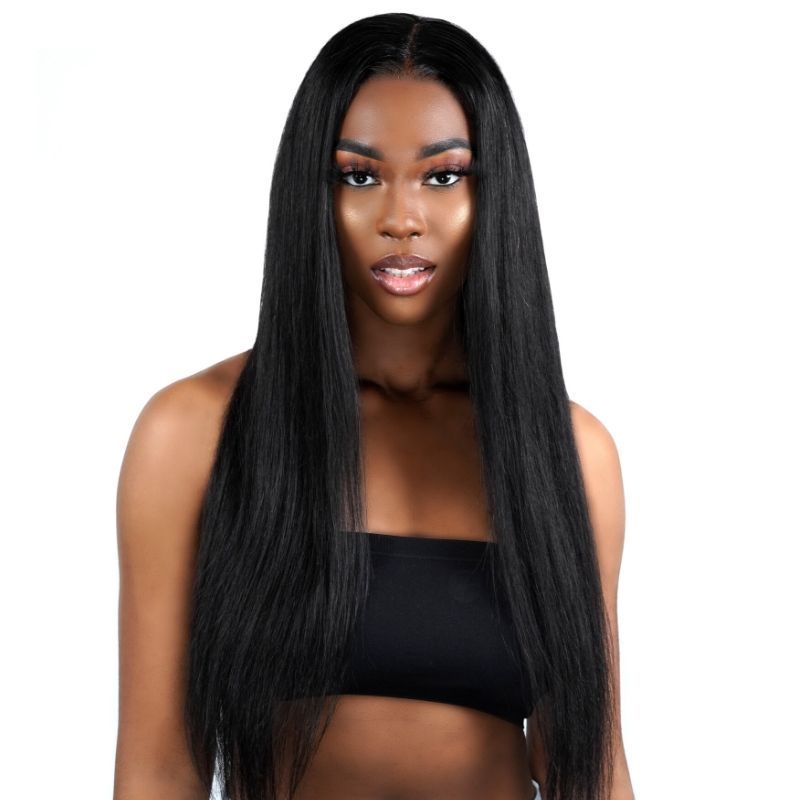 Straight 13x4 Transparent Lace Front Human Hair Wig